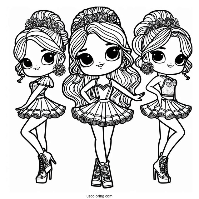 Line Dancer From Dance Club