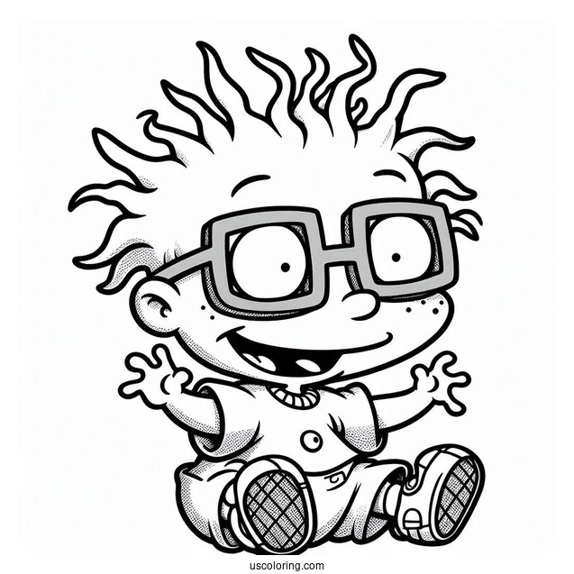 Nickelodeon Coloring Page Of Rugrats