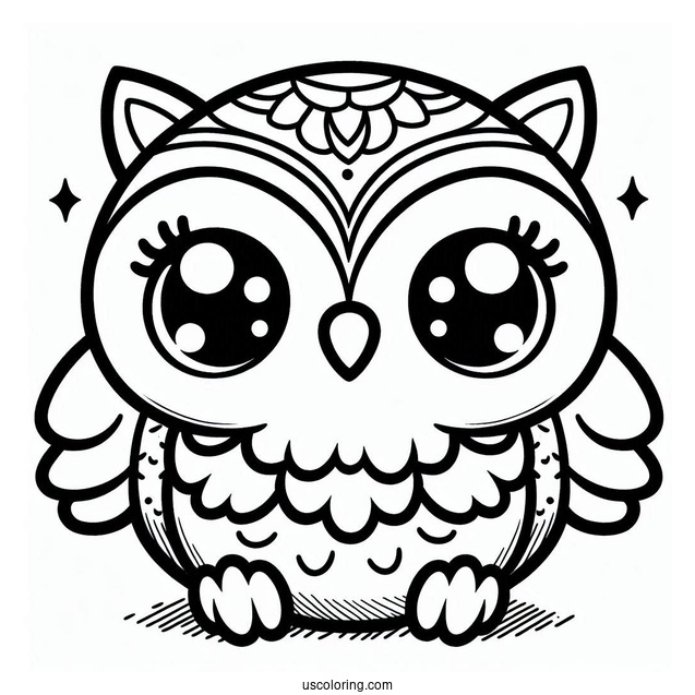 Cute Kawaii Owl