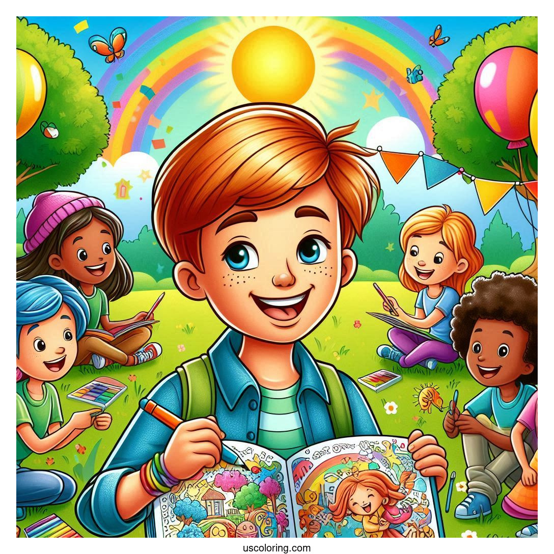 Tanjiro Coloring Pages Featured Image