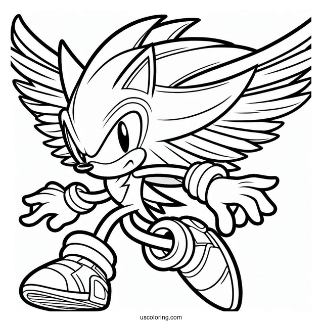 Coloring Sheet Of Jet The Hawk