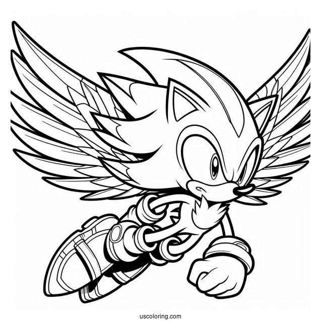 Coloring Sheet Of Jet The Hawk
