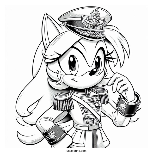 Antoine D_Coolette In Old Royal Army Uniform