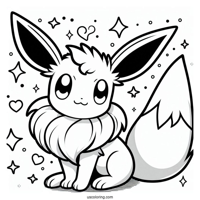 Cute Eevee Pokemon