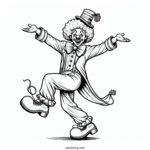 Realistic Clown Dancing