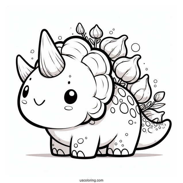 Tristan The Triceratops Squishmallow