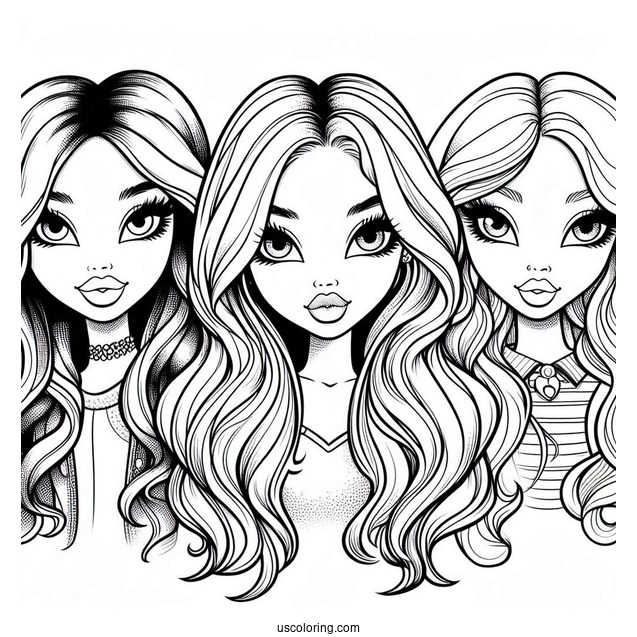 Jade, Sasha, Cloe, and Yasmin