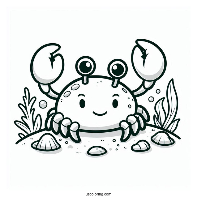 Octonauts Coloring Page Of Fiddler Crab