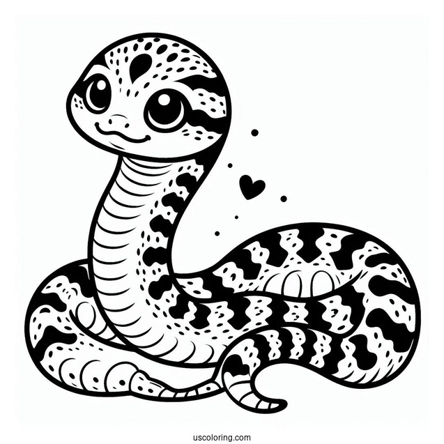 Baby Venomous Rattlesnake