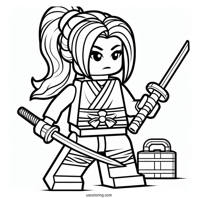 Female Lego Ninja