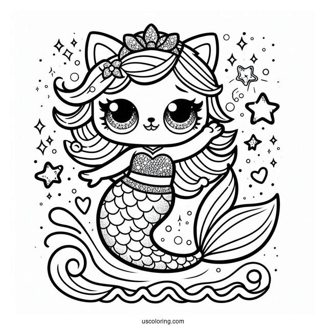 Splash Meow-Maid From Glitterati Club