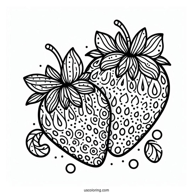 Strawberry With Seeds