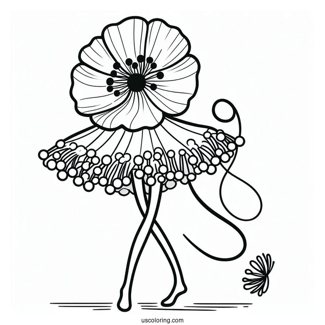 Poppy Playtime Coloring Page Of Simple Mommy Long Legs For Preschoolers
