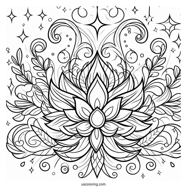 Easy Shimmer And Shine Coloring Page For Kids