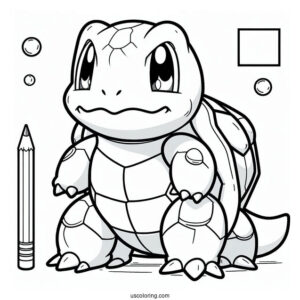 Blastoise Pokemon Coloring Page