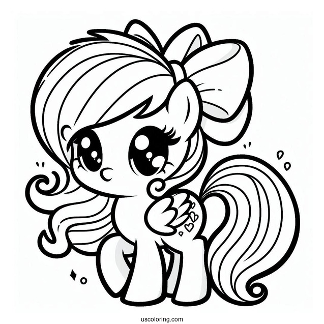 Kawaii My Little Pony Cartoon For Kids