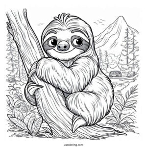 Sid The Sloth From Ice Age To Color