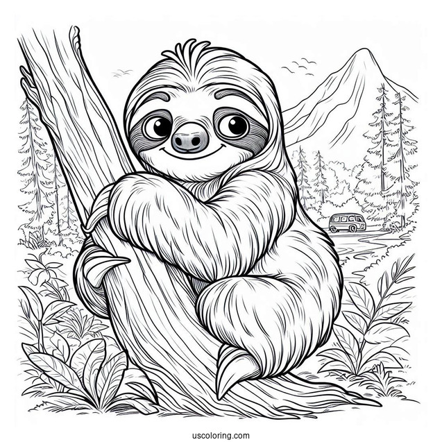 Sid The Sloth From Ice Age To Color