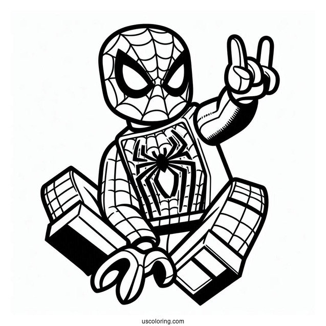 Easy Lego Spider-Man For Preschoolers