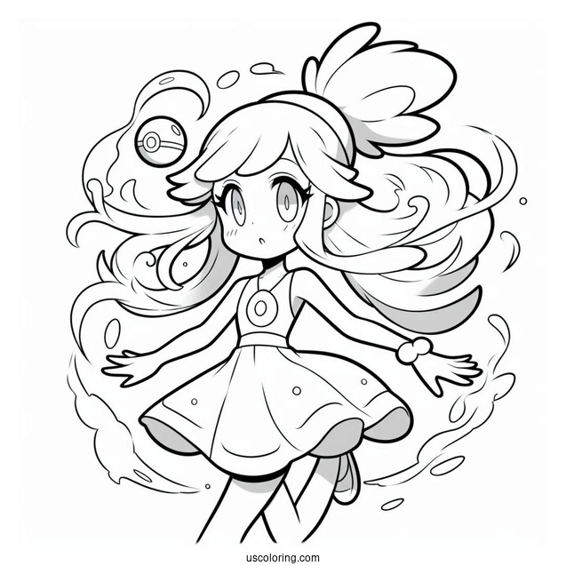 Misty Girl Character From Pokemon