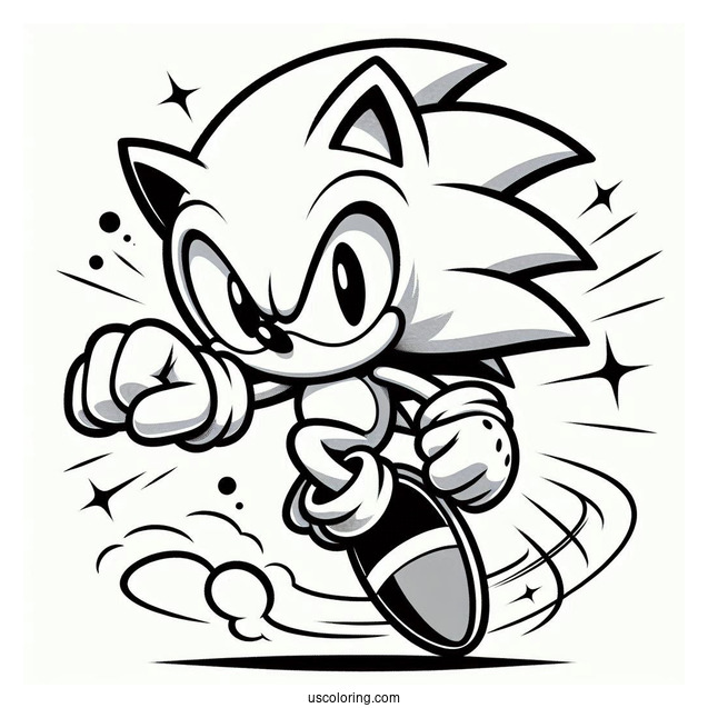 2D Super Sonic In Game