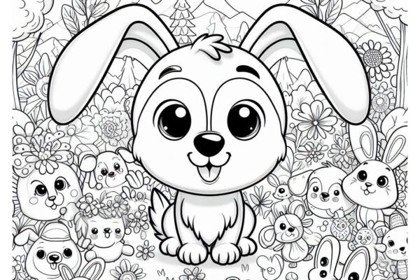 scooby doo coloring pages feature image