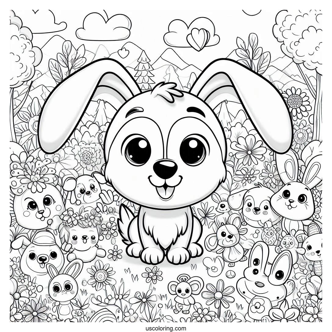 scooby doo coloring pages feature image