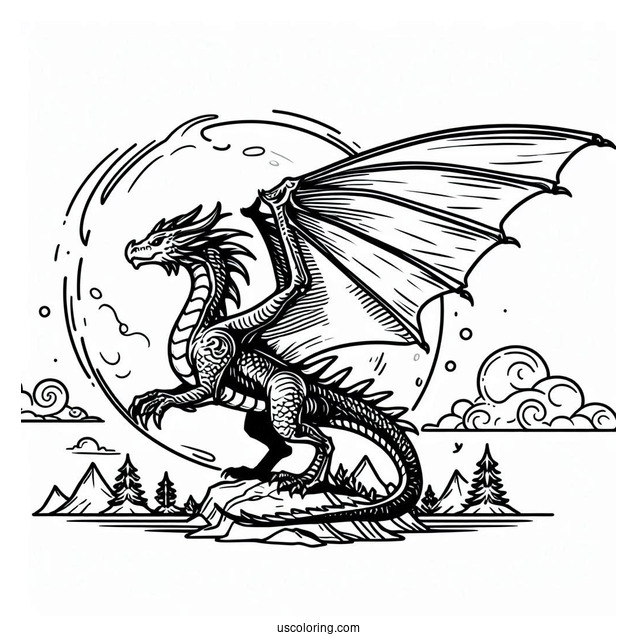 Game Of Thrones Dragon To Color