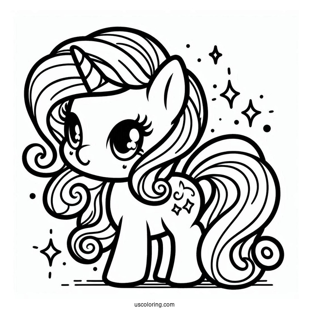 Kawaii My Little Pony Unicorn