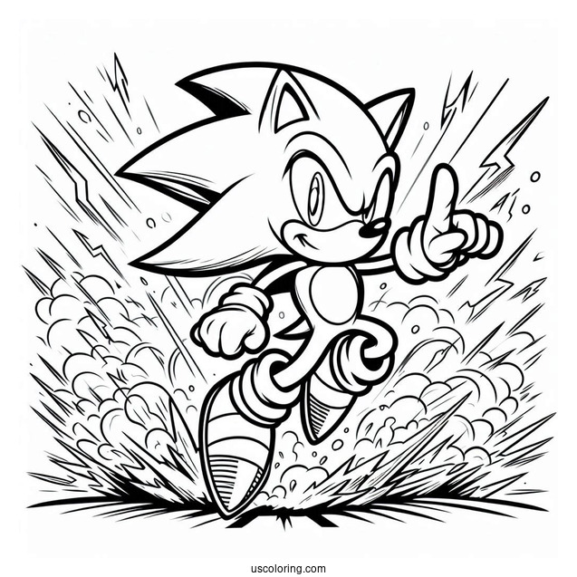 2D Super Sonic In Game