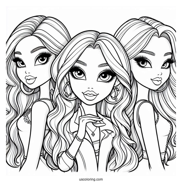 Jade, Sasha, Cloe, and Yasmin