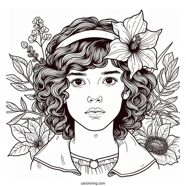 Coloring Page Of Max Mayfield