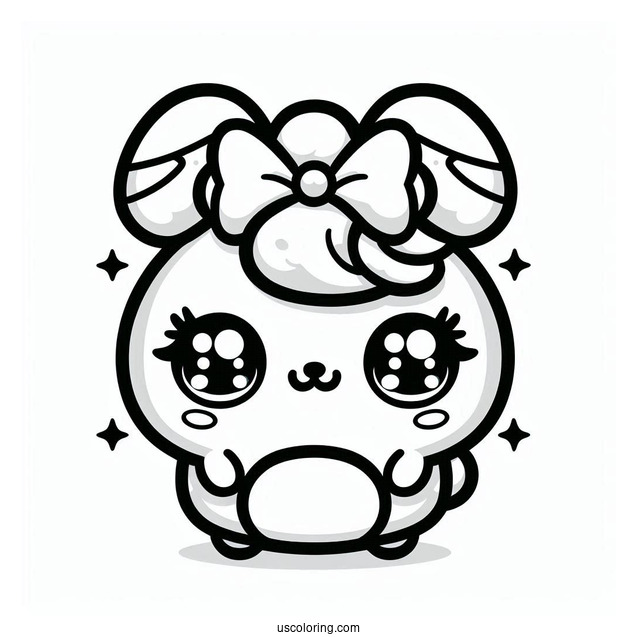 Kawaii Scoonie Shopkins To Color