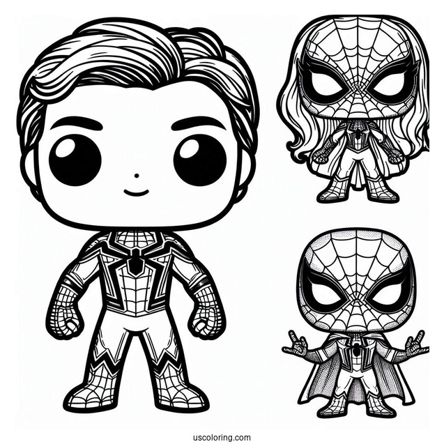 Cute Funko Pop Spider-Man For Kids