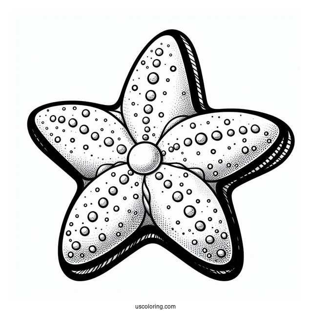 Peach Starfish Coloring Page From Finding Nemo