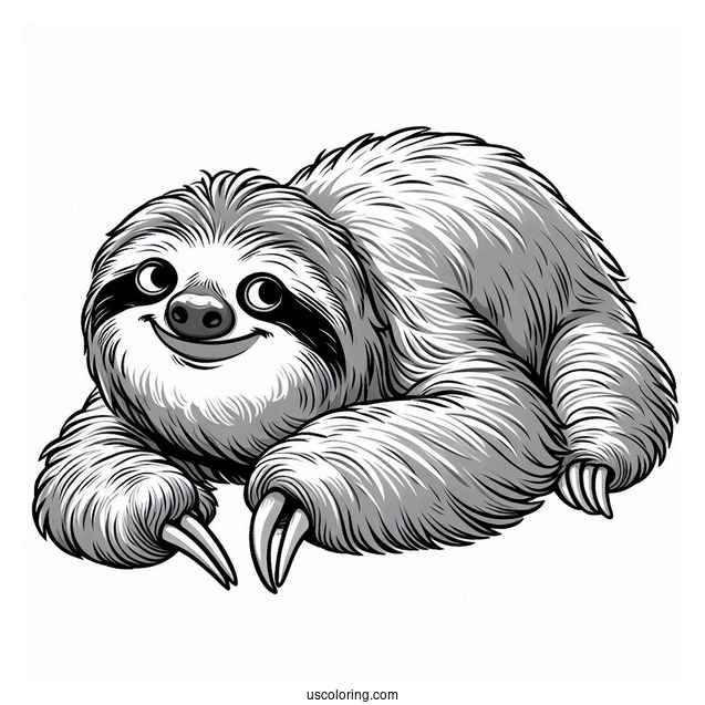 Sid The Sloth From Ice Age To Color