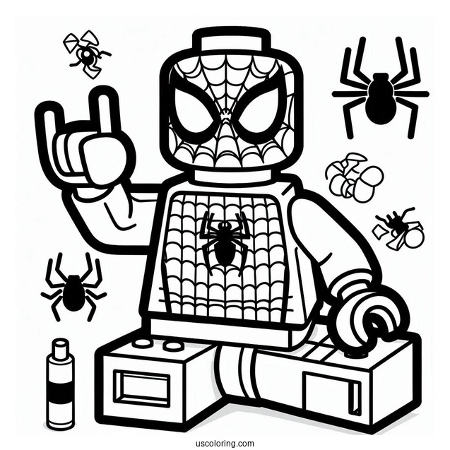 Easy Lego Spider-Man For Preschoolers