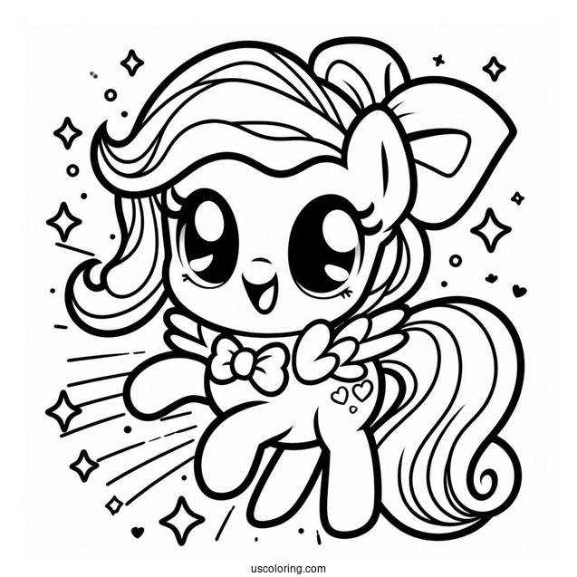 Kawaii My Little Pony Cartoon For Kids