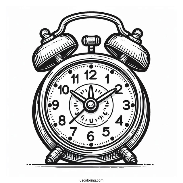 Digital Alarm Clock To Color