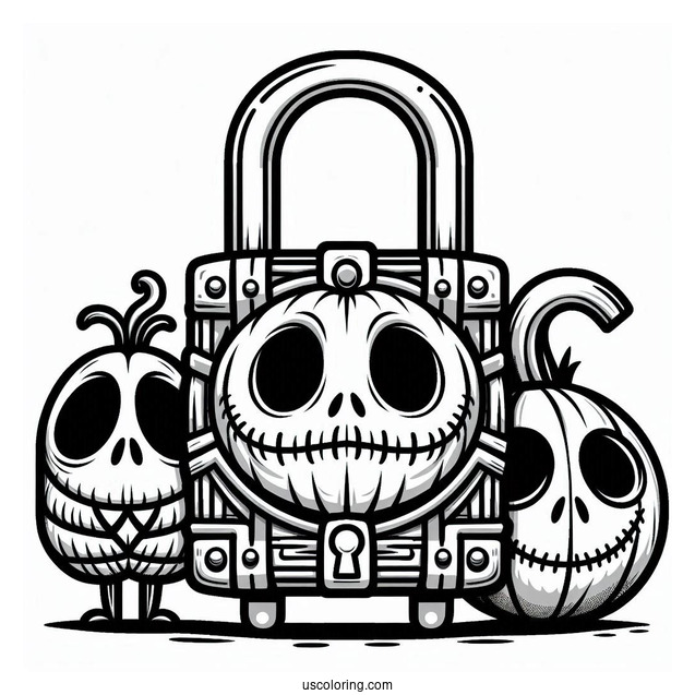 Kawaii Lock, Shock, and Barrel Coloring In