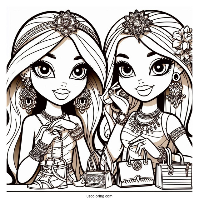 Yasmin And Raya Jewelry Shopping