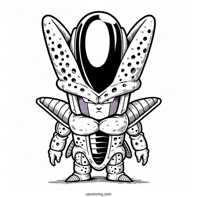 Cell Villain From Dragon Ball Z