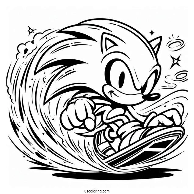 2D Super Sonic In Game