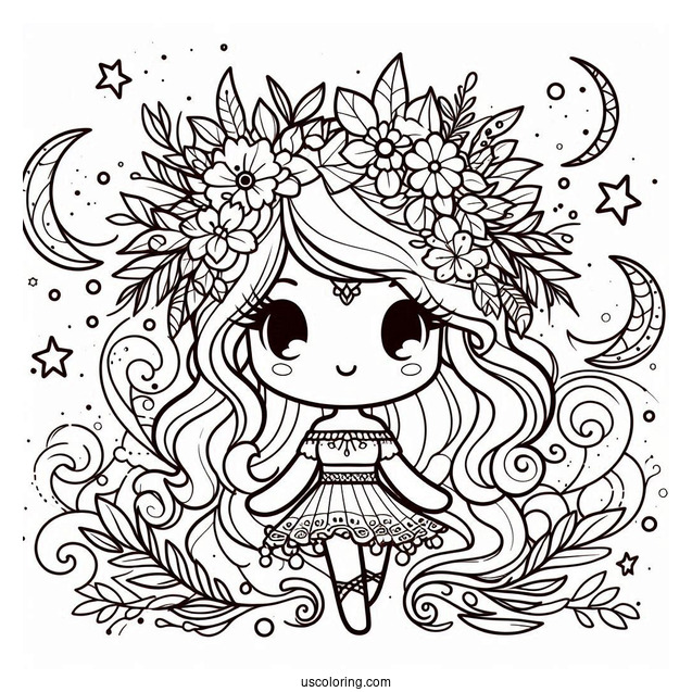 Sprunki Coloring Page Of Oren For Kids