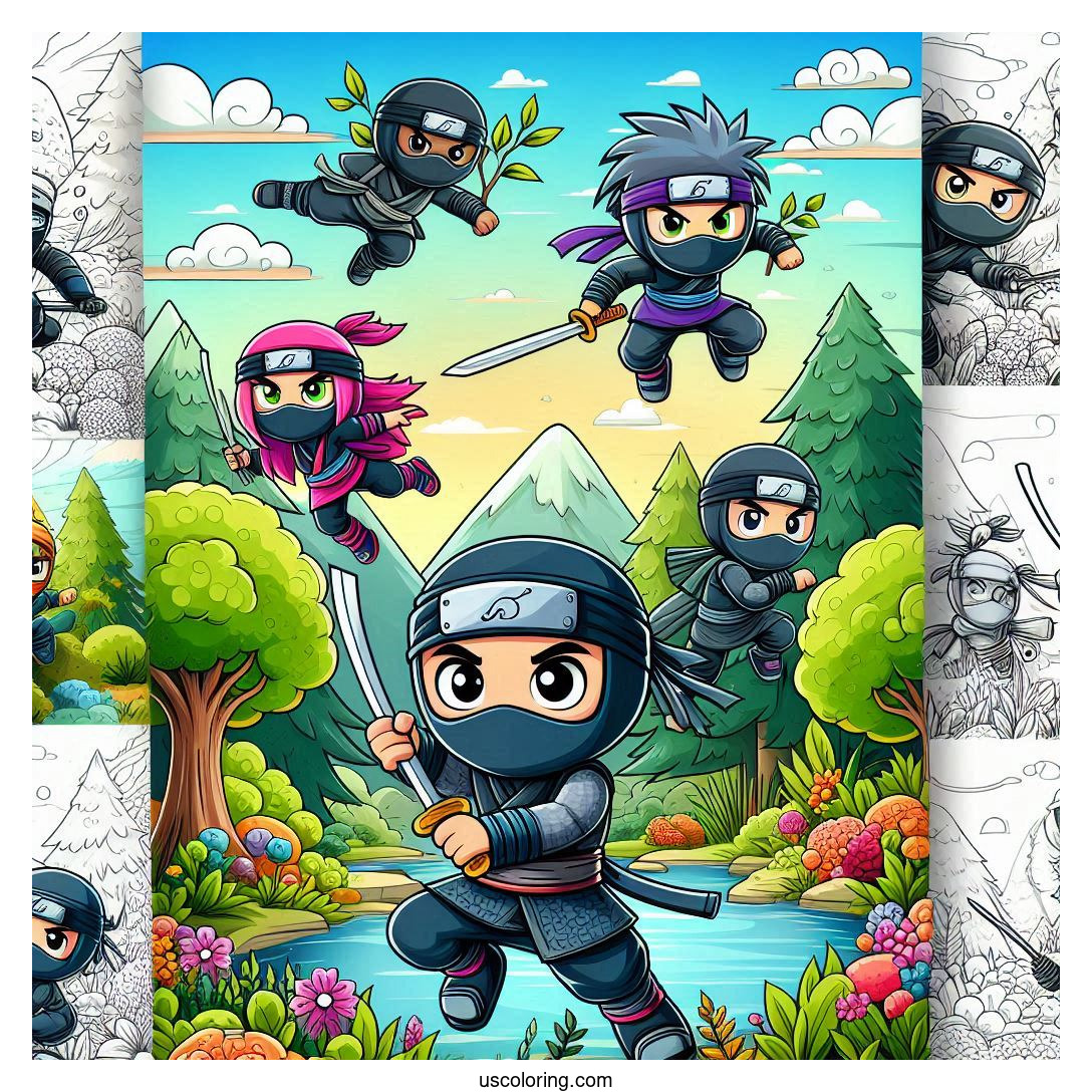 Sasuke Coloring Pages (Free PDF Printables)