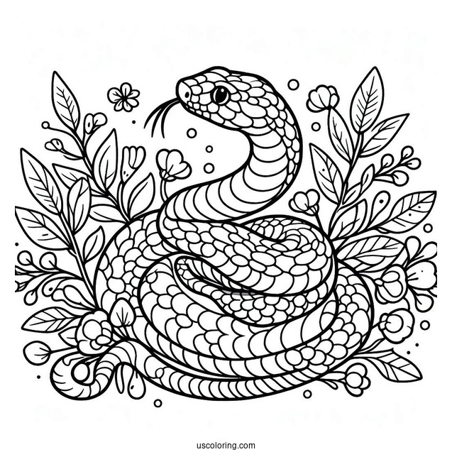 Baby Venomous Rattlesnake