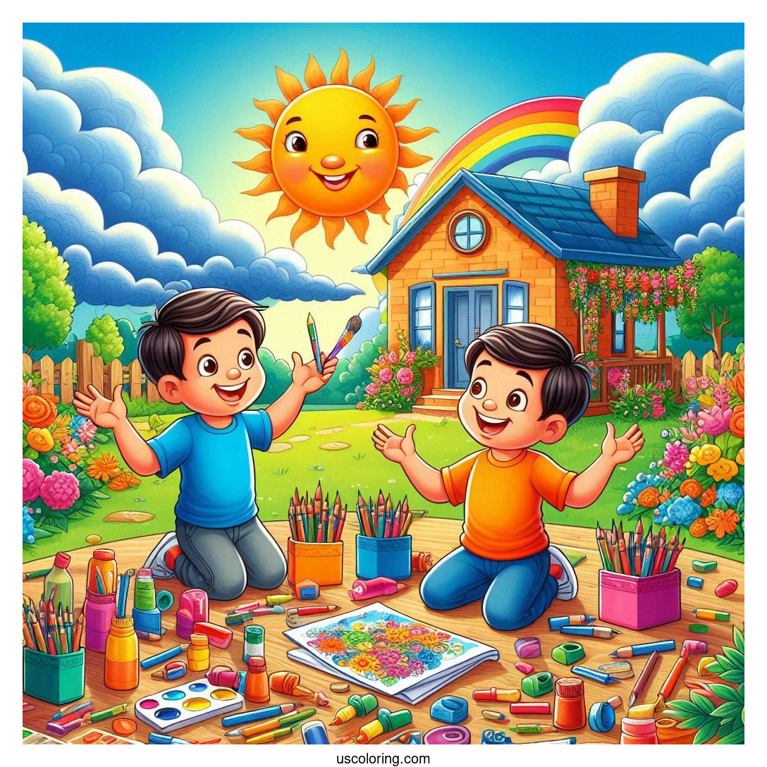 Phineas And Ferb Coloring Pages Featured Image