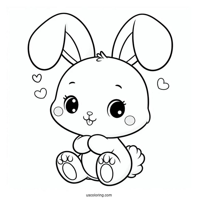 Baby Bugs Bunny Coloring For Kids