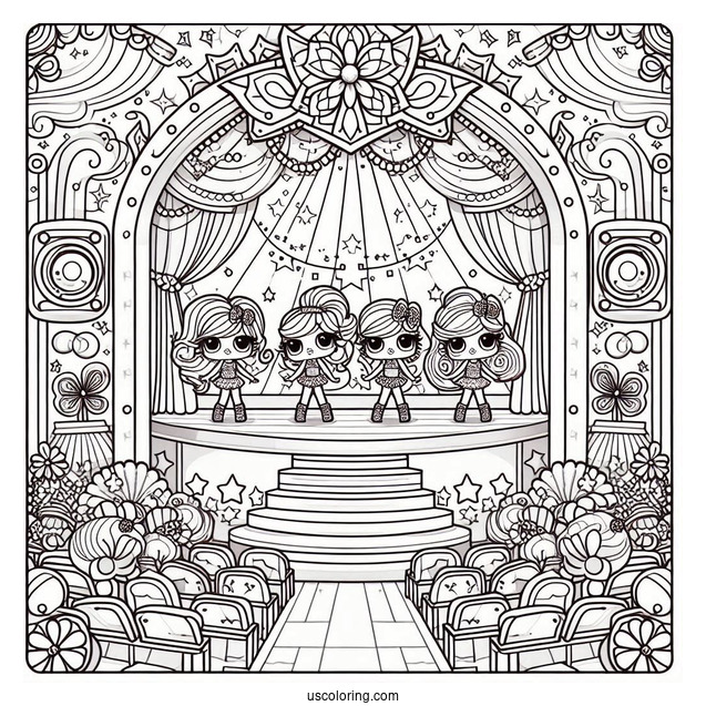 Center Stage From Dance Club