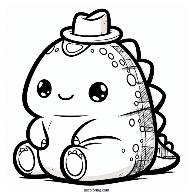 Danny The Dinosaur Squishmallow